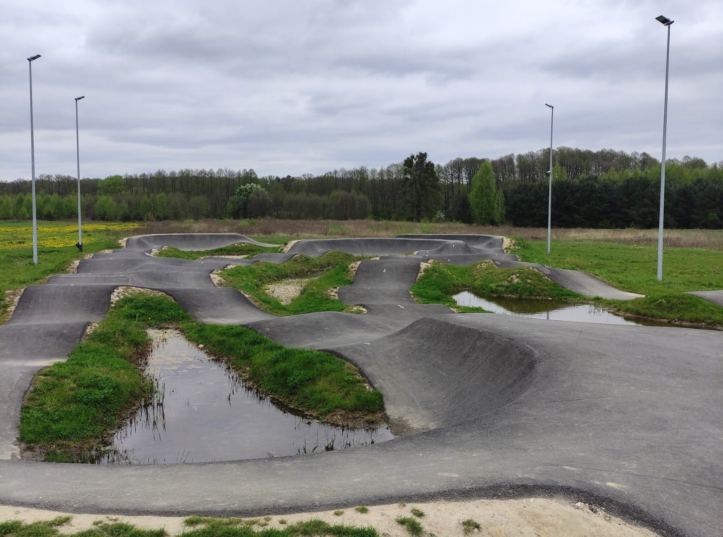 Pumptrack w Andrespolu