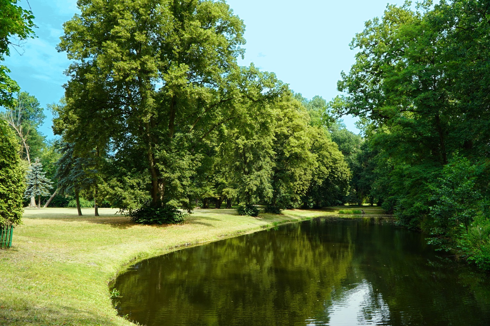 Park miejski w Ujeździe