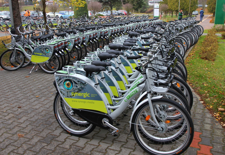 Stacja Wojewódzkiego Roweru Publicznego - Dworzec PKP w Koluszkach