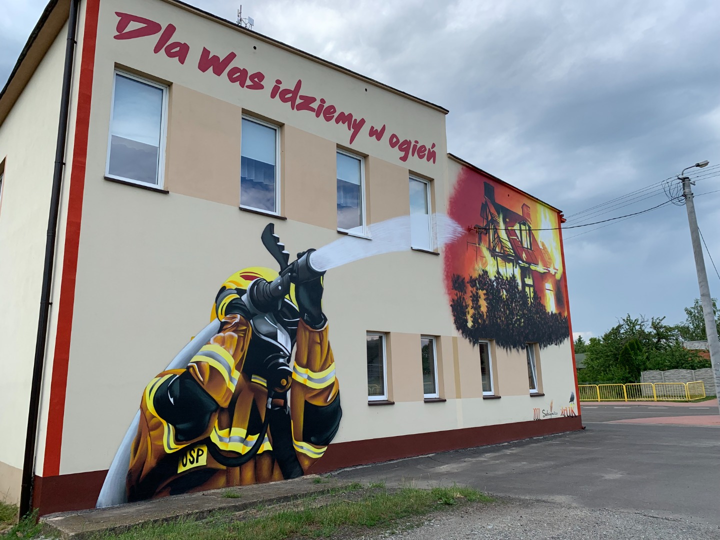 Mural OSP Pruszków