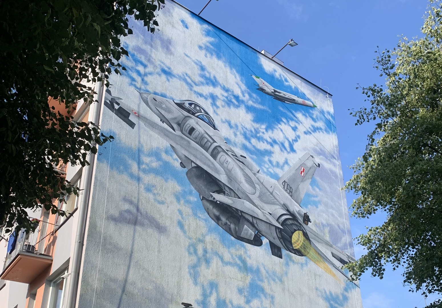 Lotniczy mural