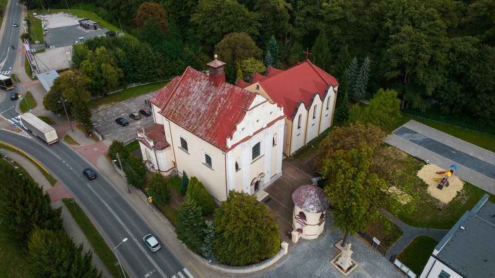 Barokowy kościół parafialny św. Wojciecha