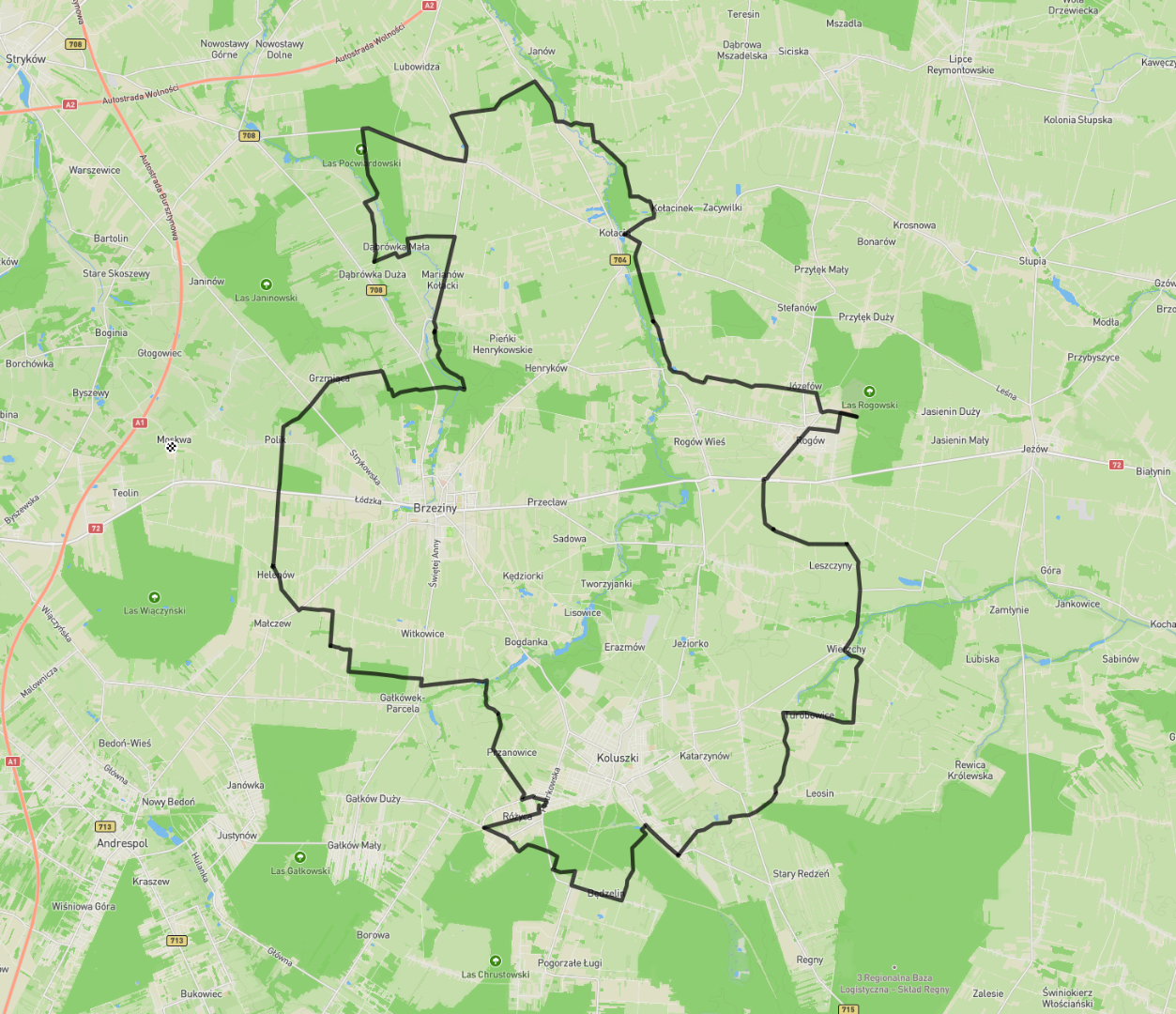 Pętla centralna - czarna trasa