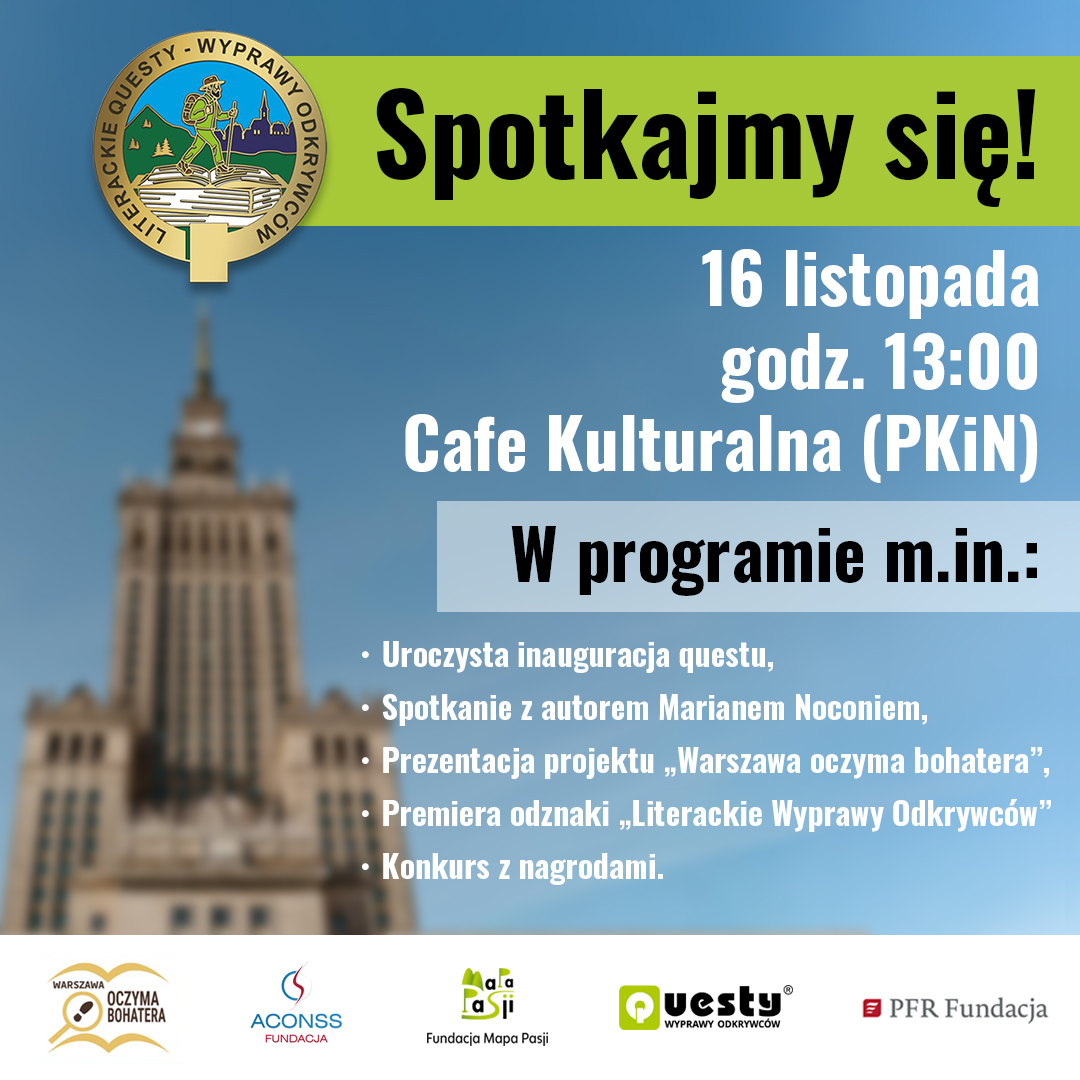 Inauguracja z Marianem Noconiem i premiera odznaki literackiej