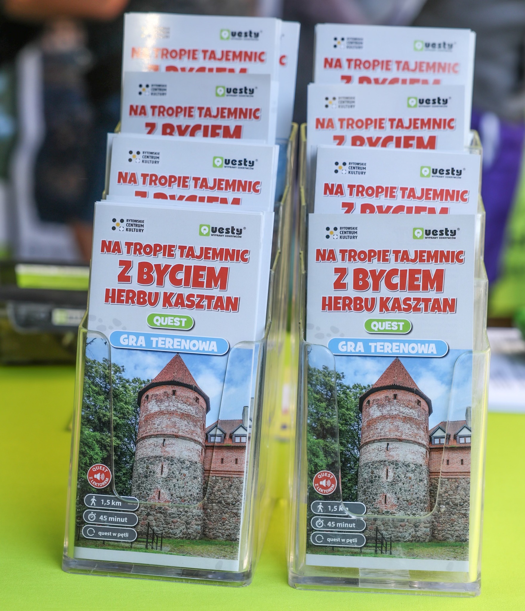 Przygoda z questem na bytowskim zamku