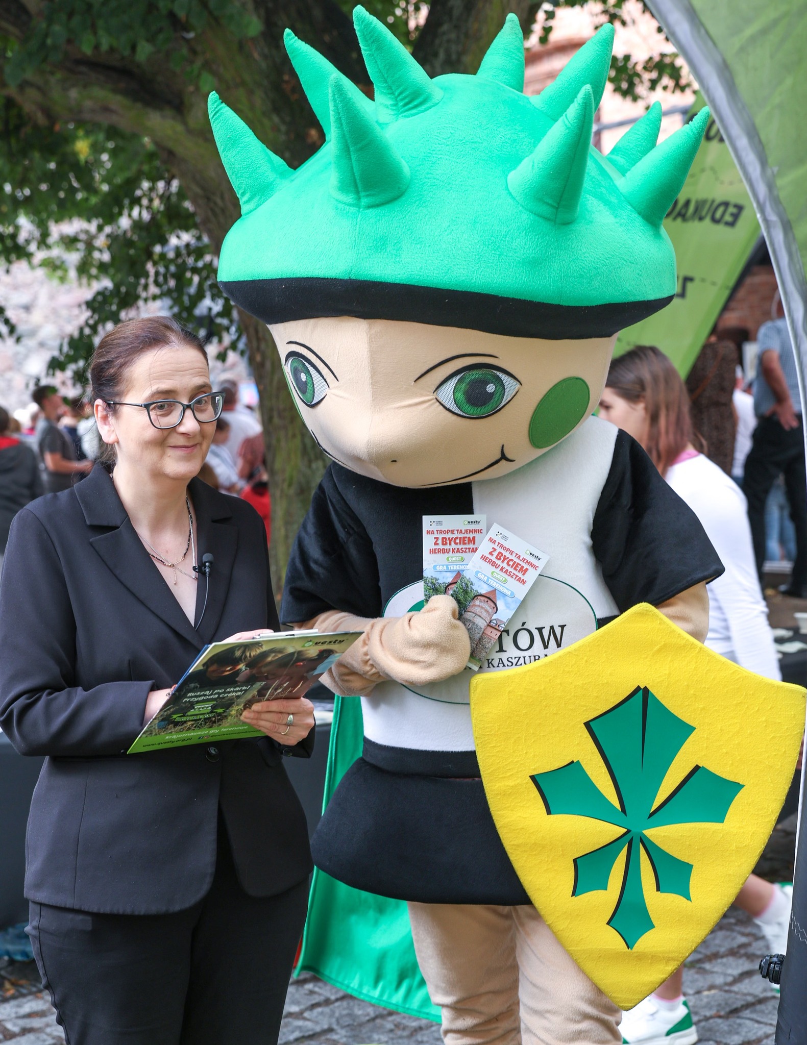 Przygoda z questem na bytowskim zamku