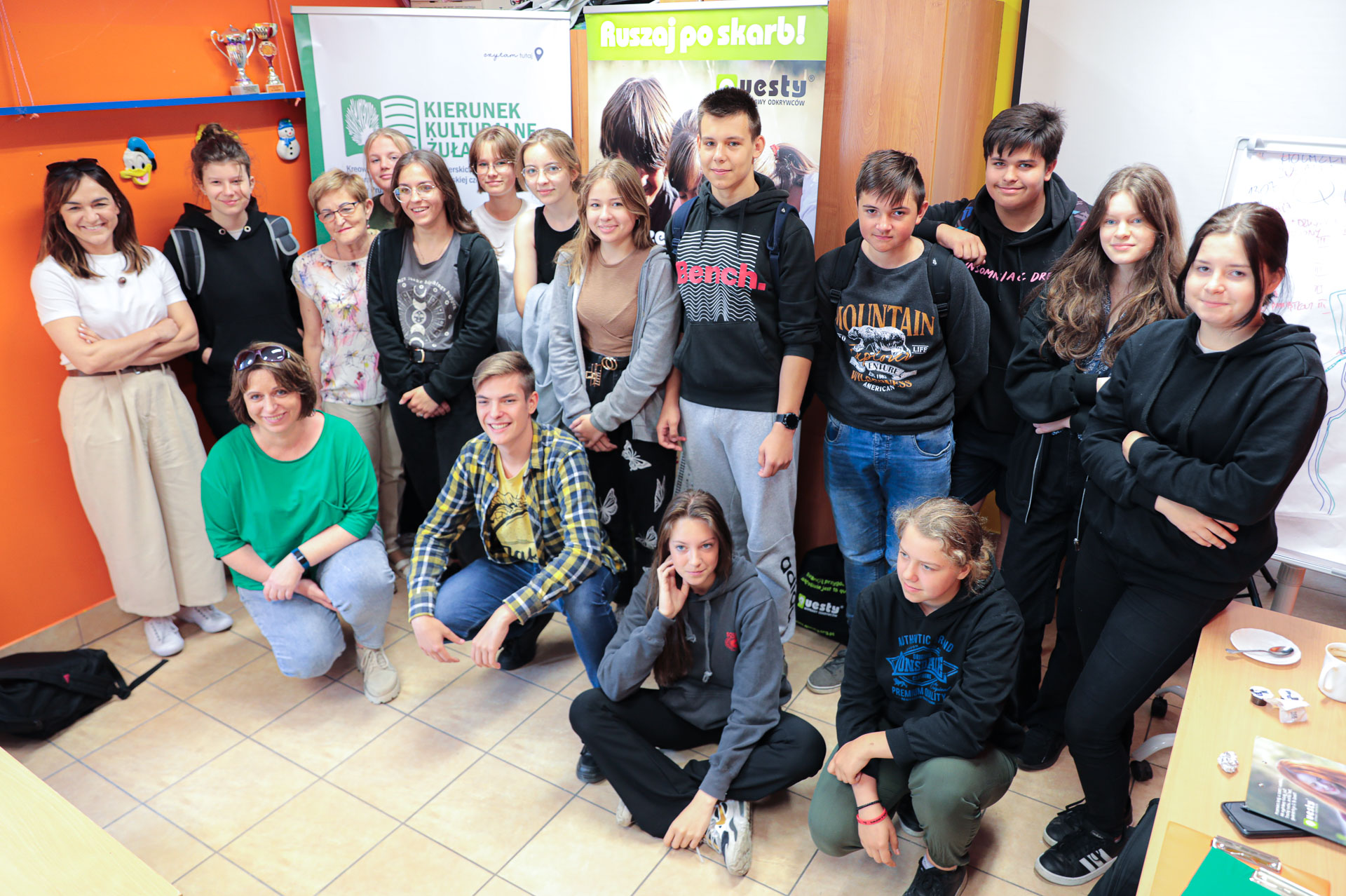 Młodzież w Wiślinie na Żuławach tworzyła quest o swojej miejscowości