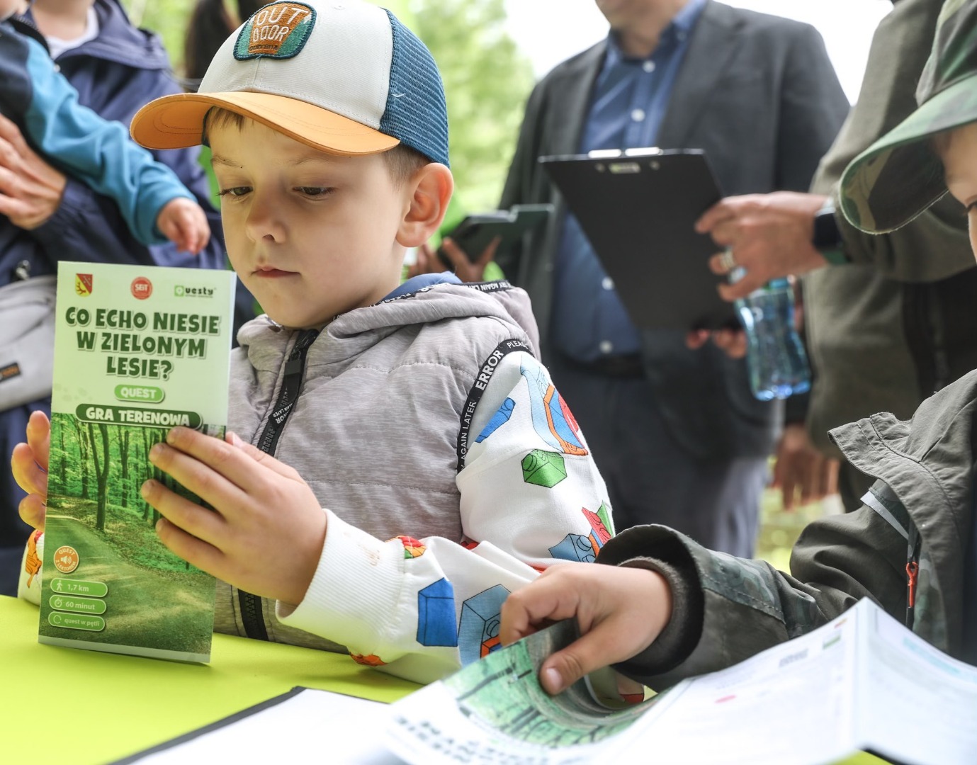 Zielono i questowo w Zielonym Lesie