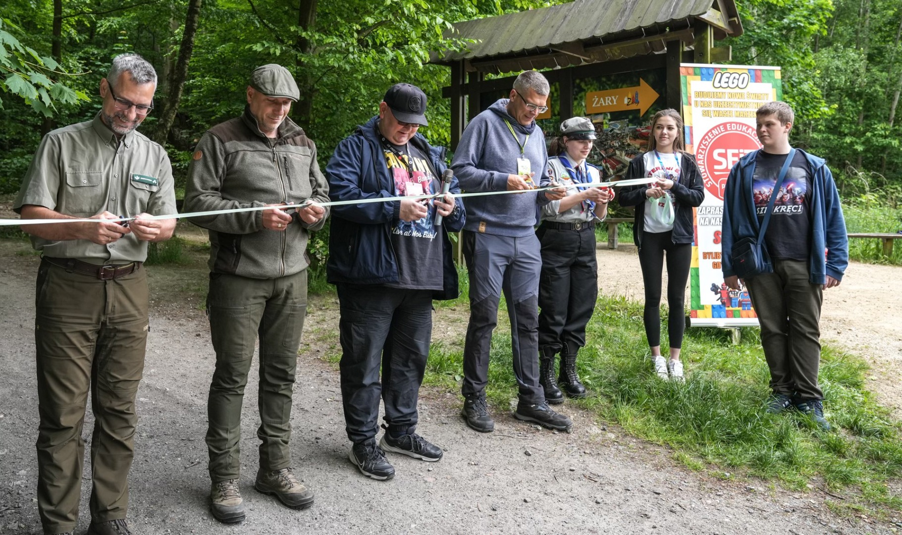 Zielono i questowo w Zielonym Lesie