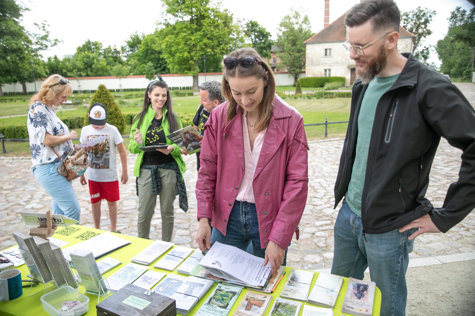 Inauguracja questu w Lewkowie podczas Nocy Muzeów