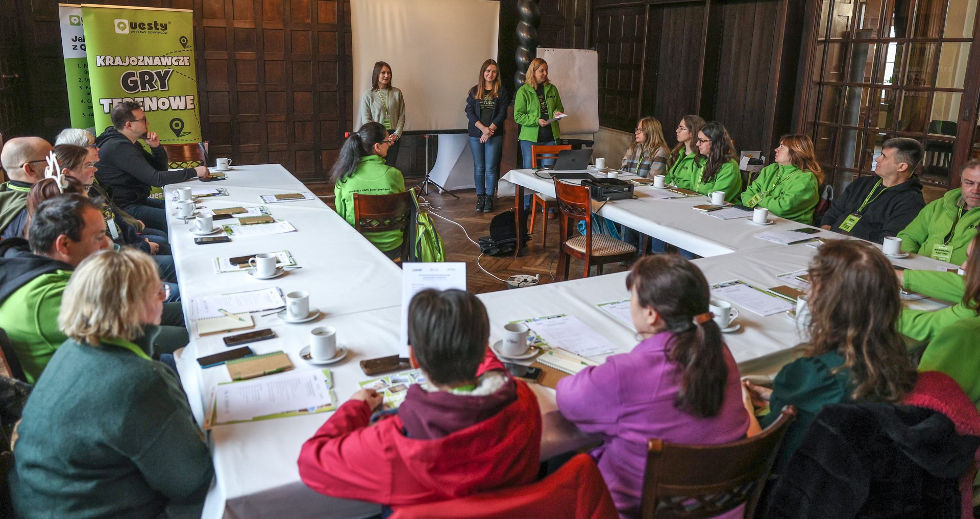 Spotkanie wolontariuszy questowych w Borowej