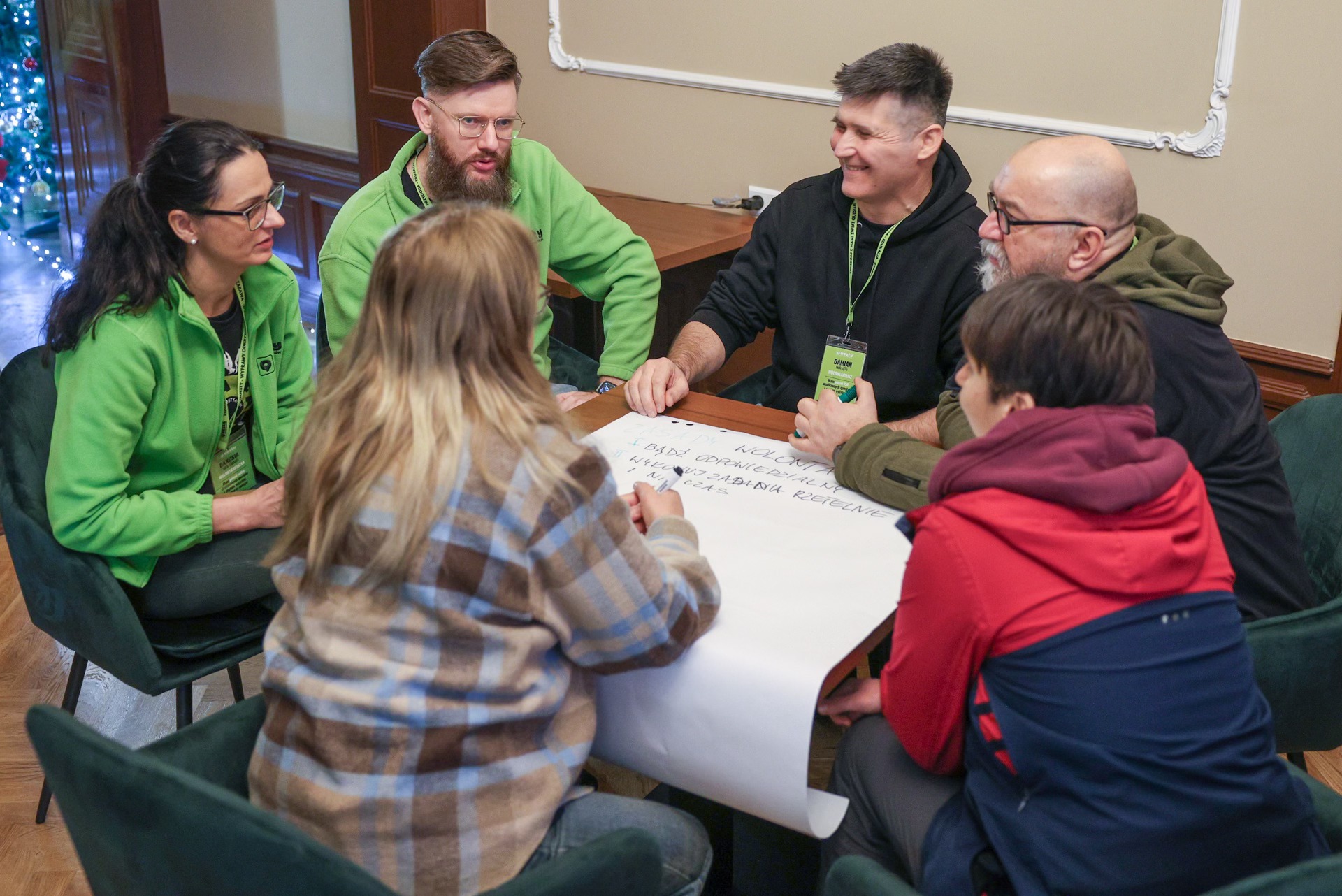 Spotkanie wolontariuszy questowych w Borowej