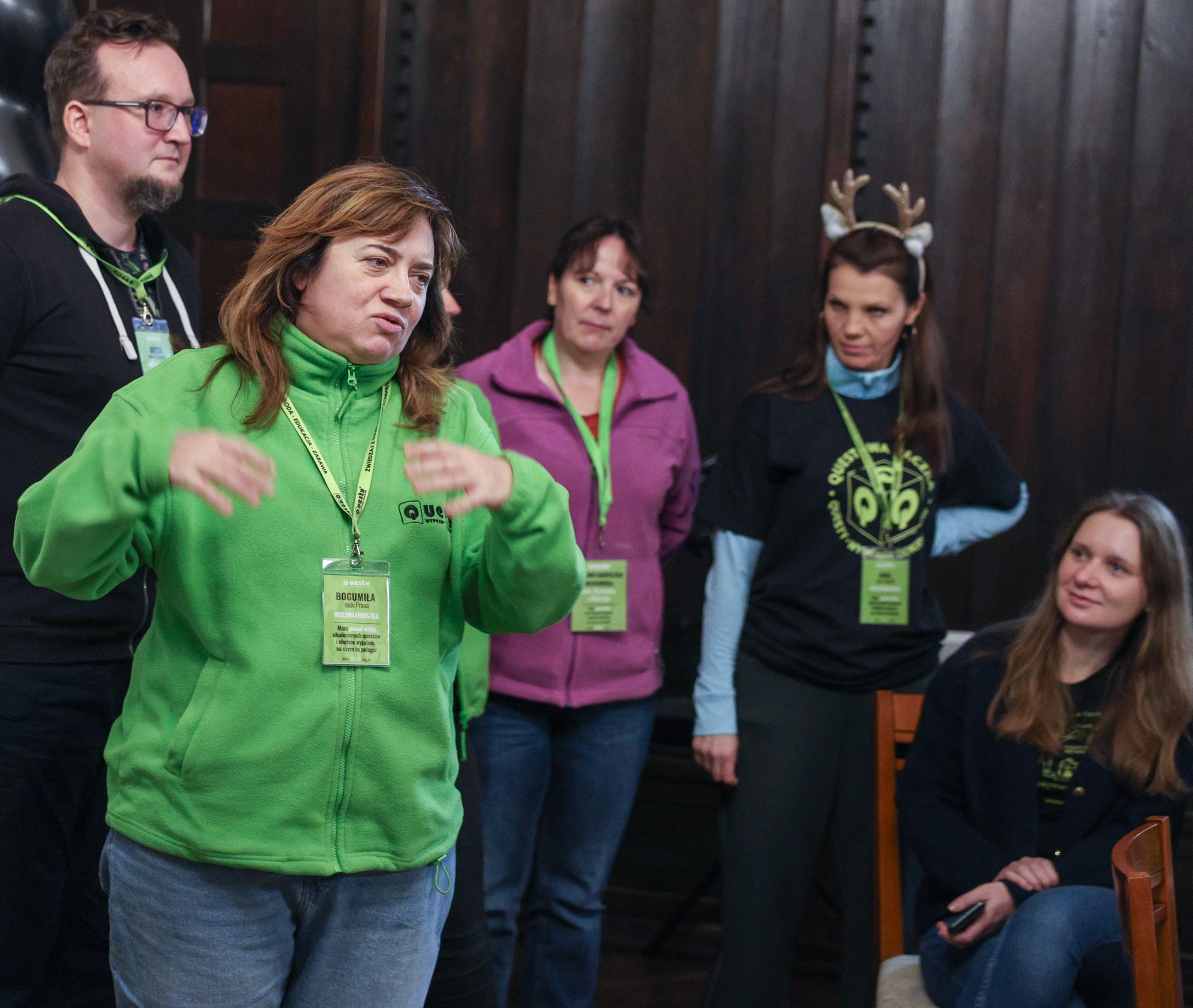 Spotkanie wolontariuszy questowych w Borowej