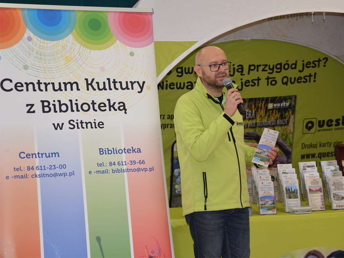 Sitno zaprasza na quest z Wandą Popławską