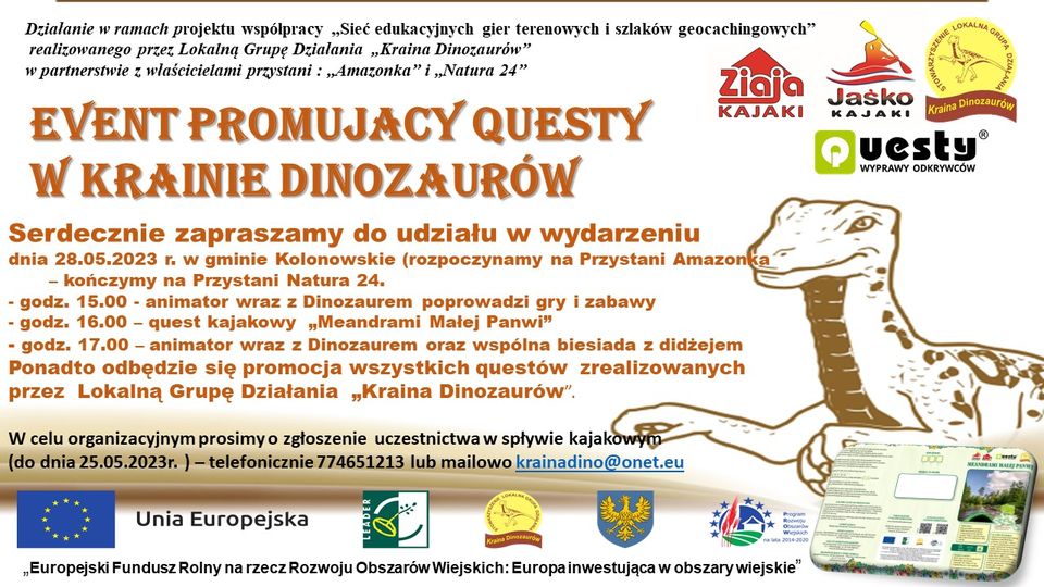 Nowy quest kajakowy