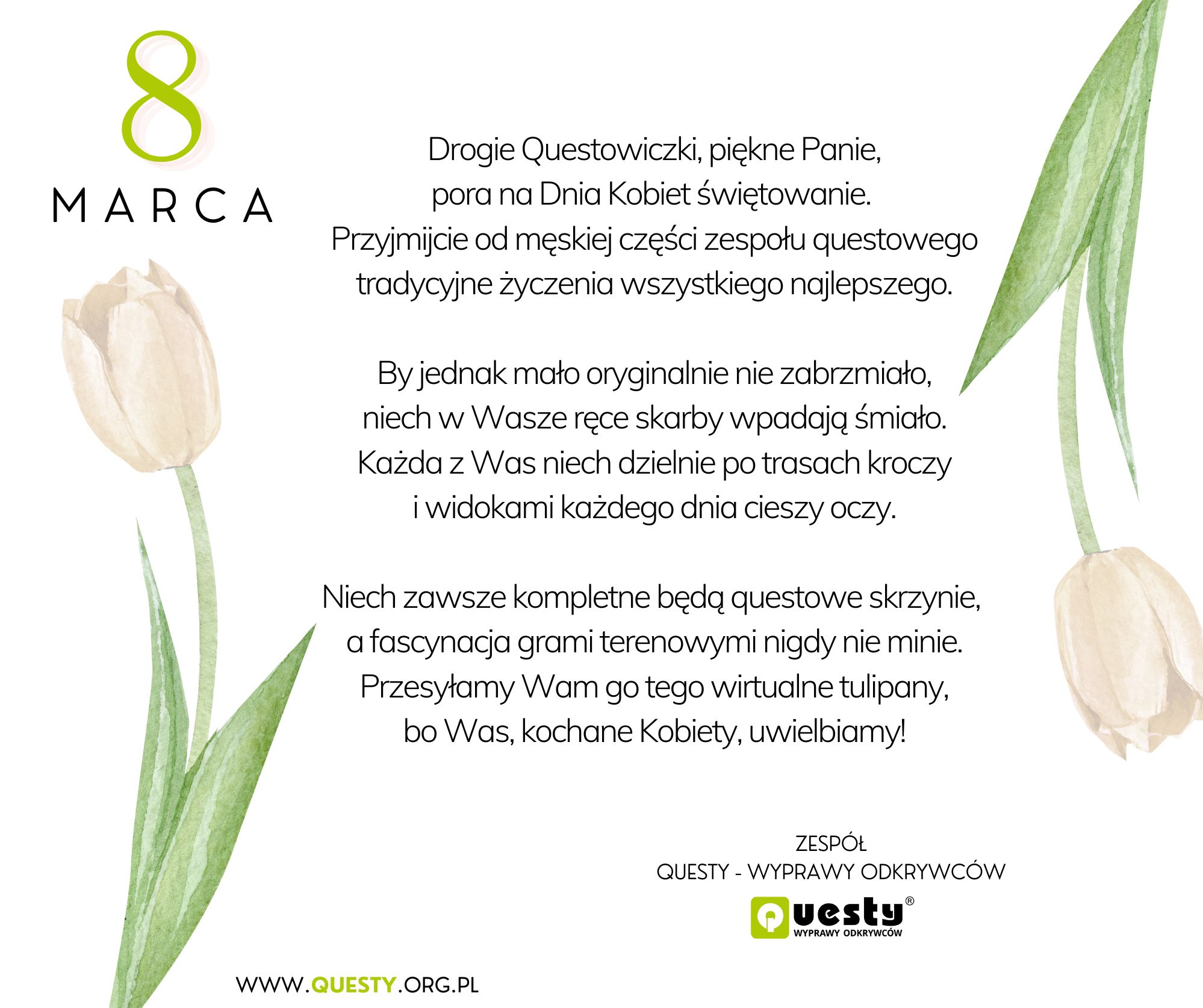 8 marca na questowo!