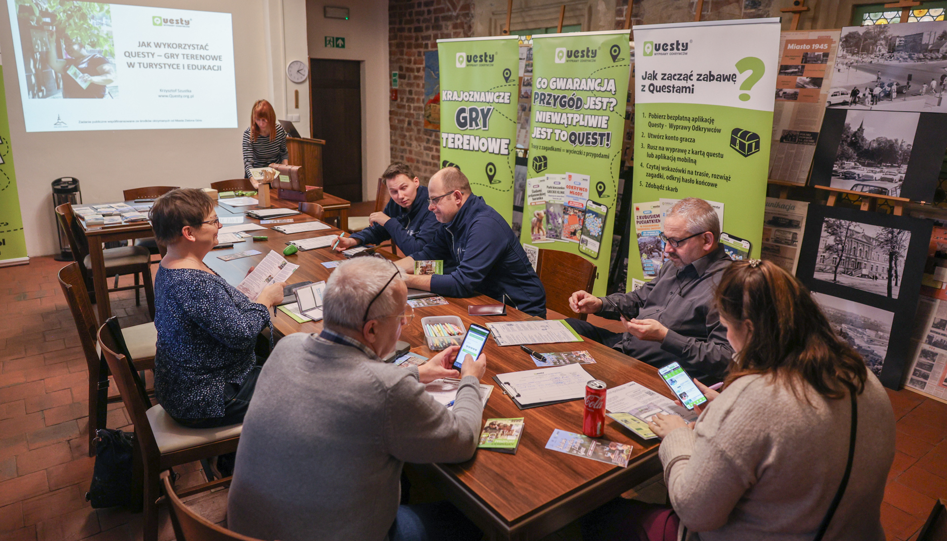 Warsztaty dot. wykorzystania gier terenowych w Zielonej Górze