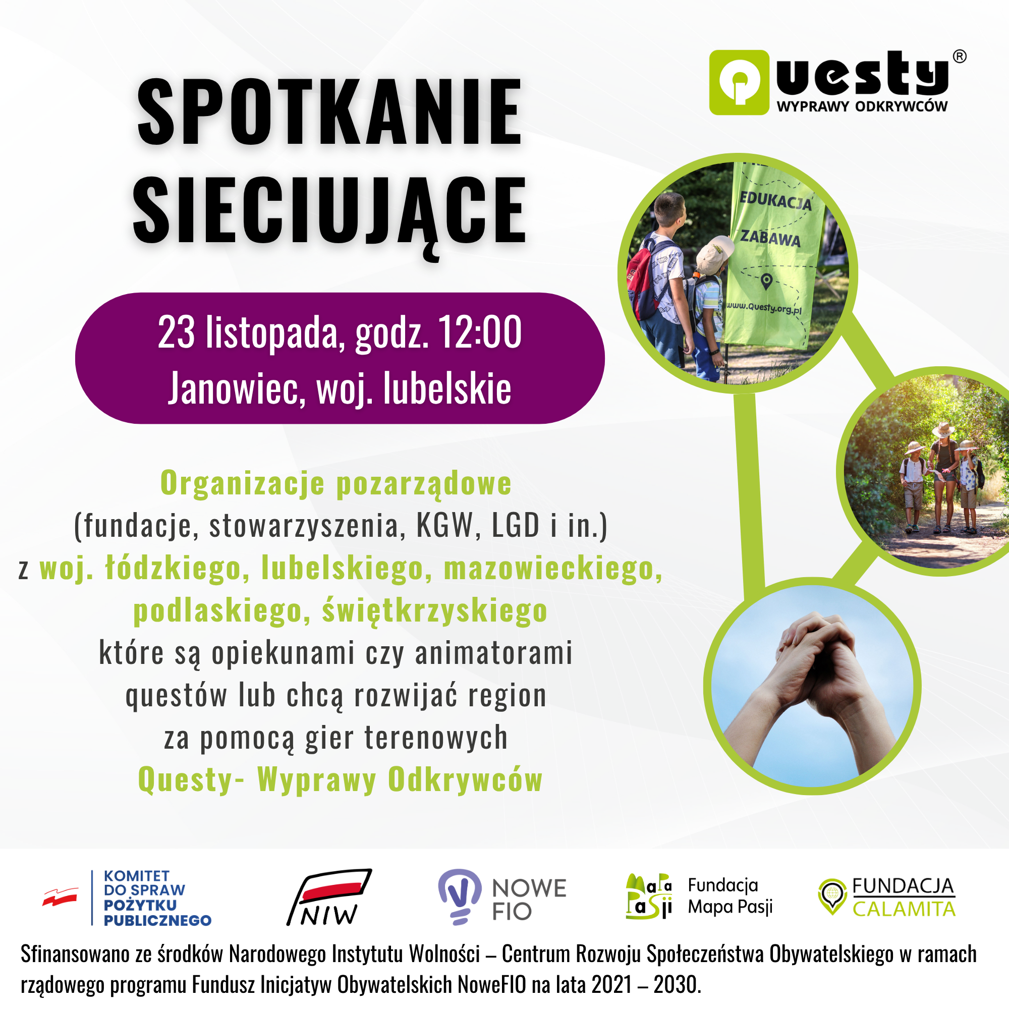 Spotkanie sieciujące dla NGO - dołącz do Krajowej Sieci 