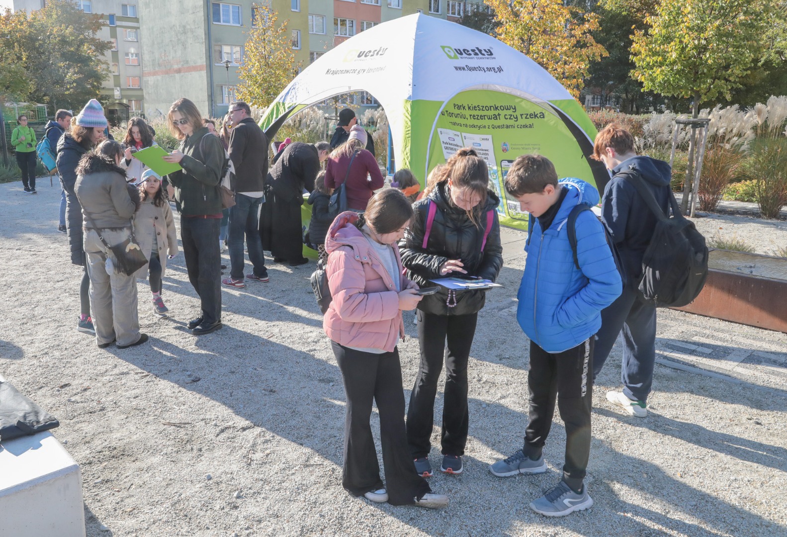 Na questy do parków kieszonkowych w Toruniu