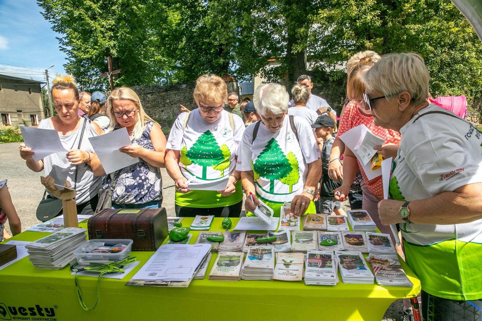 Wstęga przecięta w Bojanicach