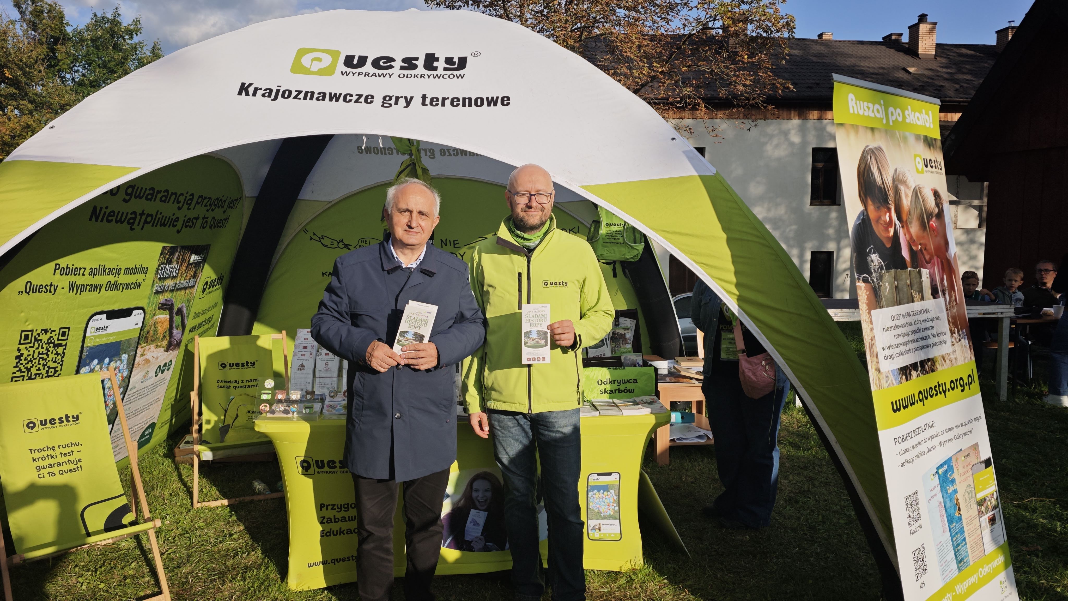 Pierwszy quest w projekcie „Wspólnie odkrywamy lokalne skarby” w Ropie