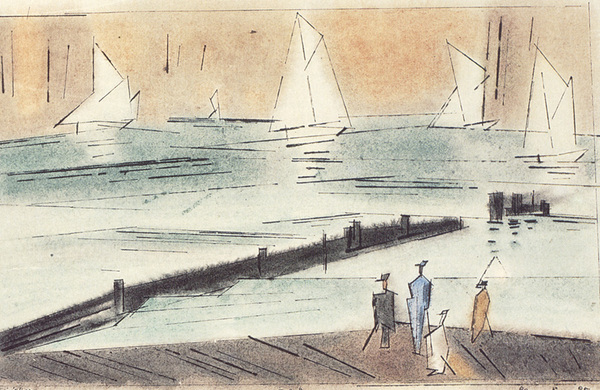 Lyonel Feininger - malarz Mrzeżyna