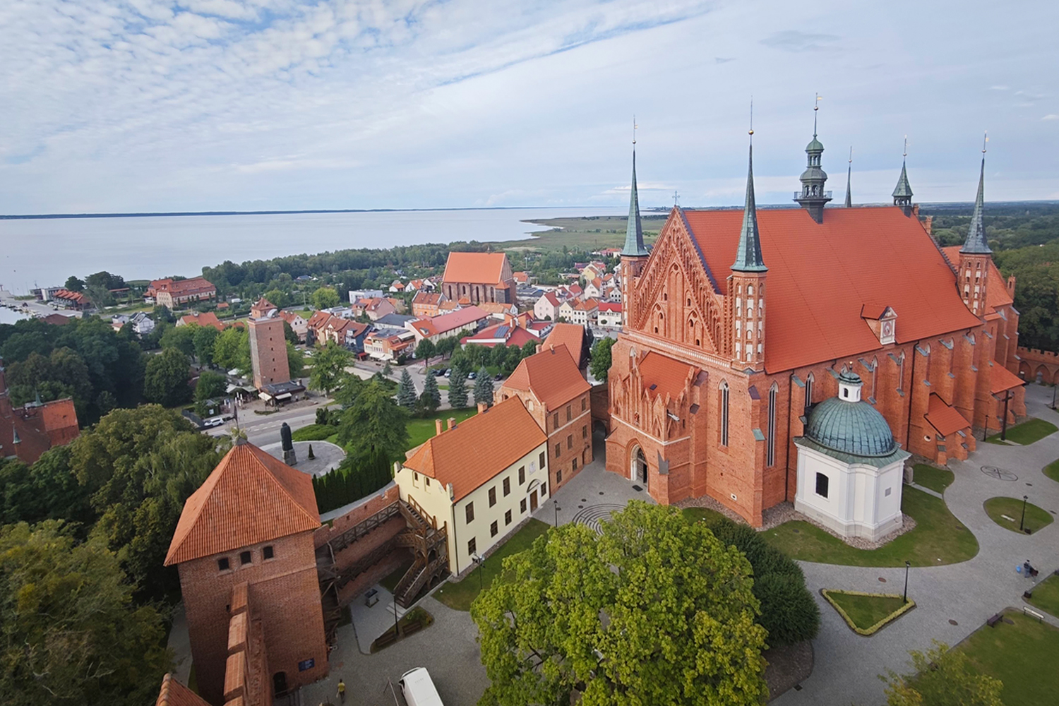 Frombork - tu zatrzymało się Słońce