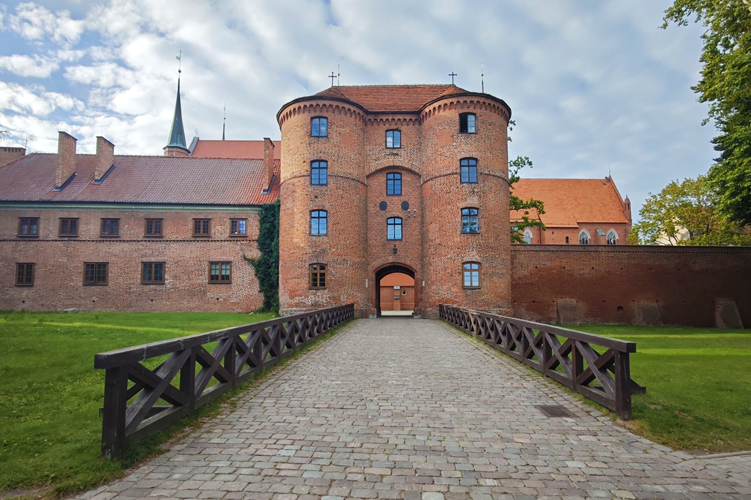 Frombork - tu zatrzymało się Słońce