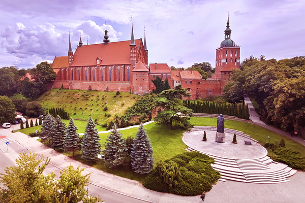 Frombork - tu zatrzymało się Słońce